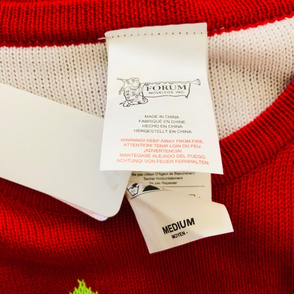 O Christmas Tree Ugly Christmas Sweater M - Picture 4 of 5